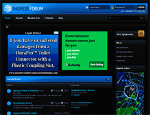 Tablet Screenshot of ingressforum.org